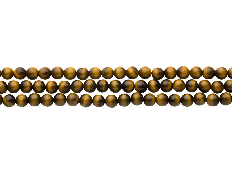 Blank 12 mm tigerøje kæde