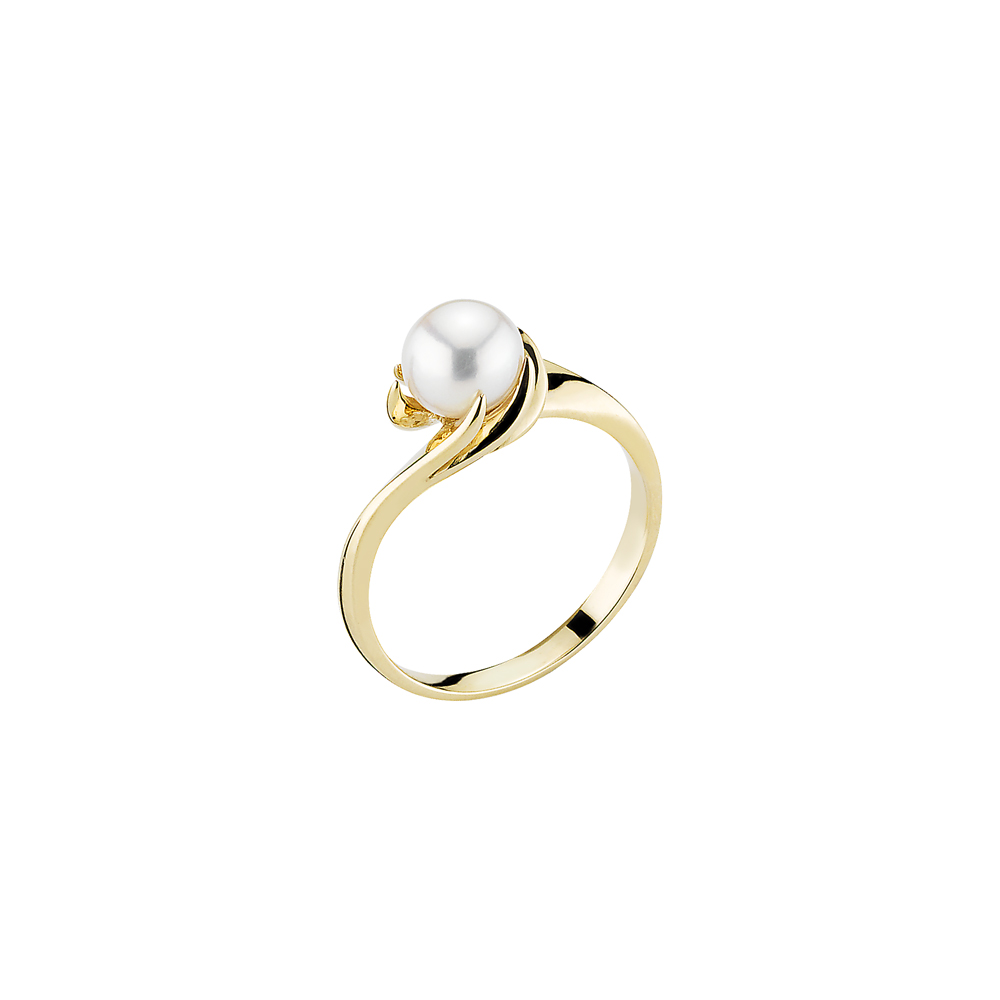 14kt ring perle 7-7,5mm