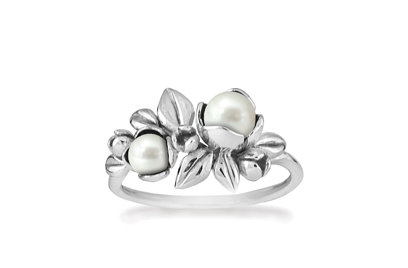 Ring - Inner Secret+ hvid perle
